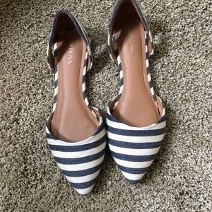 Merona Striped Flats